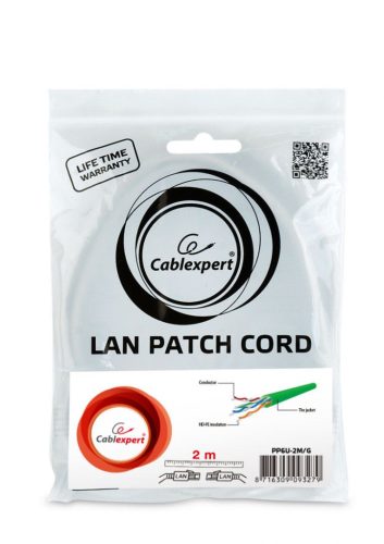 Gembird CAT6 U-UTP Patchkabel 2m Grün