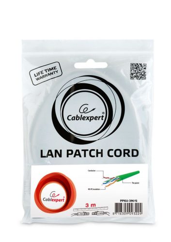 Gembird CAT6 U-UTP Patch-Kabel 3m Grün