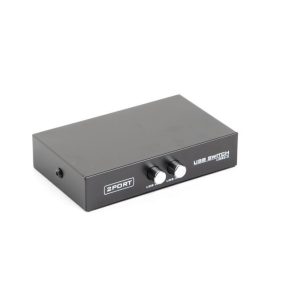 Gembird 2-Port manueller USB-Schalter