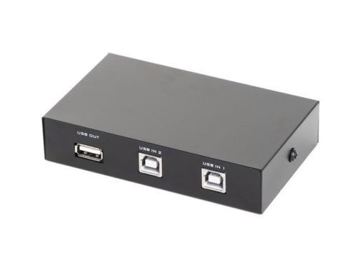 Gembird 2-Port manueller USB-Schalter