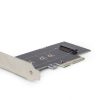 Gembird PEX-M2-01 M.2 SSD-Adapter PCI-Express Add-On-Karte mit zusätzlicher Low-Profile-Blende