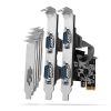 AXAGON PCEA-S4N PCIE Controller 4x Seriell