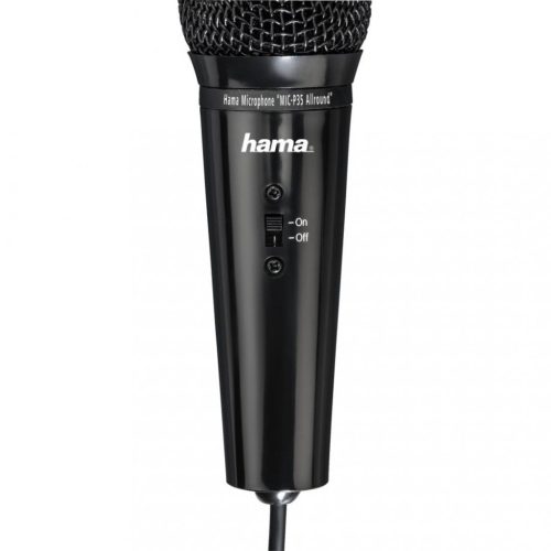 Hama MIC-P35 Allround-Mikrofon für PC und Notebook Schwarz