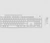 Logitech MK295 Silent kabellose Tastatur + Maus Weiß HU