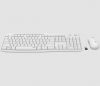 Logitech MK295 Silent kabellose Tastatur + Maus Weiß HU