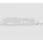 Logitech MK295 Silent kabellose Tastatur + Maus Weiß HU