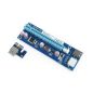   Gembird RC-PCIEX-03 PCI-Express Riser Add-On-Karte, PCI-Ex 6-Pin-Stromanschluss