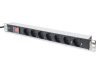 Digitus DN-95402 Überspannungsschutzschalter 7DIN 2m Schwarz