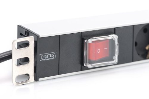 Digitus DN-95402 Überspannungsschutzschalter 7DIN 2m Schwarz