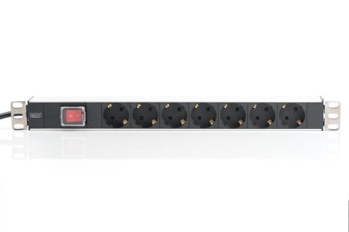 Digitus DN-95402 Überspannungsschutzschalter 7DIN 2m Schwarz