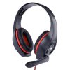 Gembird GHS-05-R Gaming-Headset Schwarz/Rot