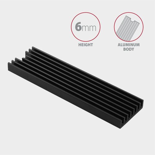 AXAGON CLR-M2L6 Kühlkörper für M.2 SSD