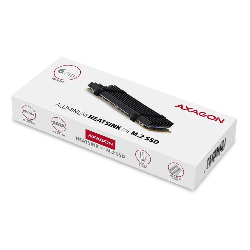 AXAGON CLR-M2L6 Kühlkörper für M.2 SSD