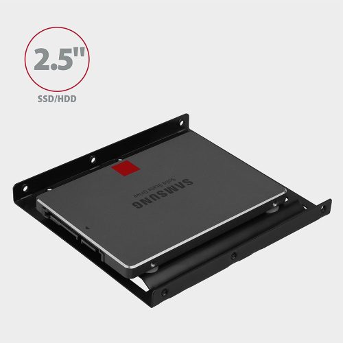AXAGON RHD-125B 2,5" SSD/HDD-Halterung in 3,5"-Schacht Schwarz