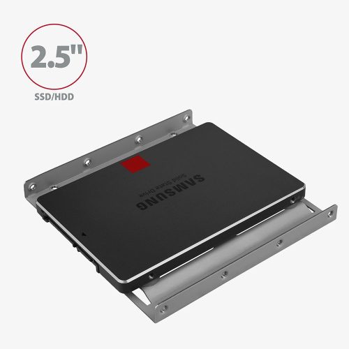 AXAGON RHD-125S 2,5" SSD/HDD Halterung in 3,5"-Schacht Silber
