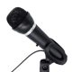 Gembird MIC-D-04 Kondensatormikrofon mit Tischständer Schwarz