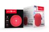 Gembird SPK-BT-15-R Tragbarer Bluetooth-Lautsprecher Rot