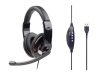 Gembird MHS-U-001 Headset Glänzend Schwarz