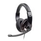Gembird MHS-U-001 Headset Glänzend Schwarz