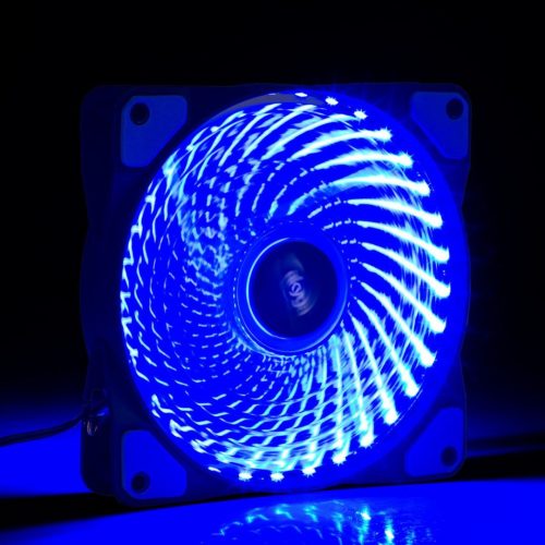 Akyga AW-12E-BL Systemlüfter 12cm mit blauer LED