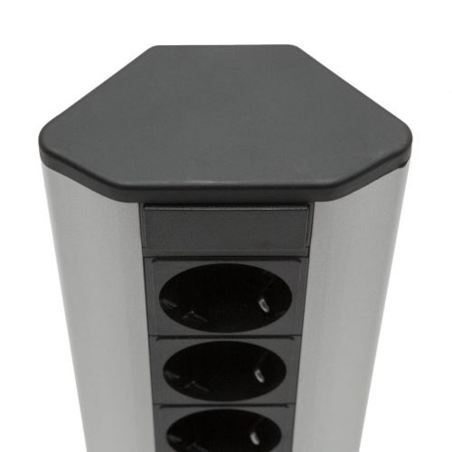 Delight Netzwerkanbindung 4DIN 1,5m Aluminium