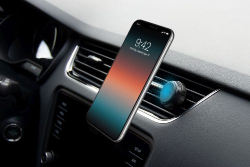 Magnetische Handyhalterung für das Auto, für Lüftungsgitter