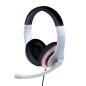 Gembird MHS-03-WTRDBK Stereo-Headset Weiß/Rot/Schwarz
