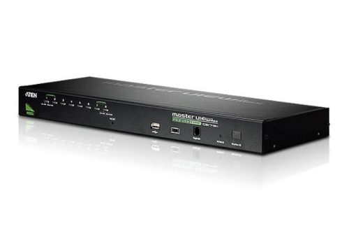 ATEN CS1708A 8-Port PS/2-USB VGA KVM-Switch mit Daisy-Chain-Port und USB-Peripherieunterstützung