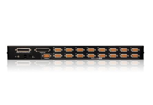 ATEN CS1716A 16-Port PS/2-USB VGA KVM Switch mit Daisy-Chain-Port und USB-Peripherieunterstützung