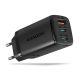 AXAGON ACU-DPQ65 QC4 + USB-C PD Wandladegerät Schwarz