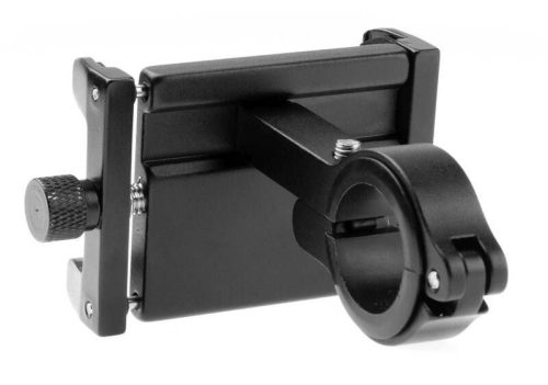 FIXED Fahrrad Aluminium Telefonhalterung für Fahrrad, Schwarz