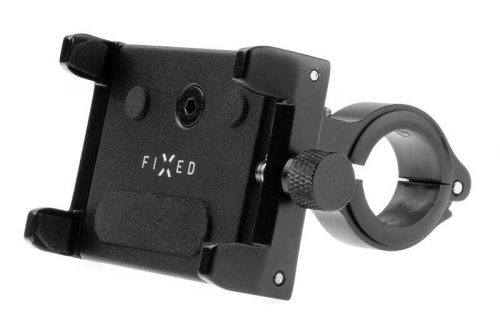 FIXED Fahrrad Aluminium Telefonhalterung für Fahrrad, Schwarz