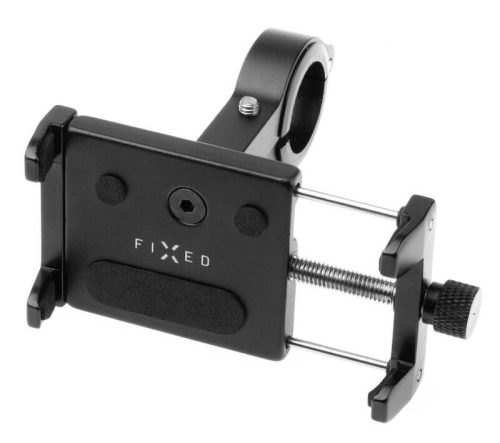 FIXED Fahrrad Aluminium Telefonhalterung für Fahrrad, Schwarz