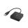 Hama USB2.0 Buspowered 1:4 V2 Hub Schwarz