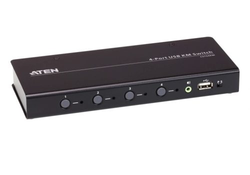 ATEN CS724KM 4-Port USB Boundless KM Switch + Kabel