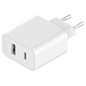 Xiaomi Mi 33W Wandladegerät (Typ-A + Typ-C) Weiß