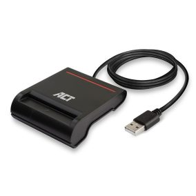 ACT USB Smart ID Card Reader Schwarz
