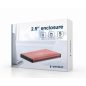 Gembird EE2-U3S-3-P USB3.0 2,5" Gehäuse Aluminium Pink