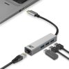 ACT AC7055 USB-C Hub 3-Port mit Gigabit Ethernet Grau