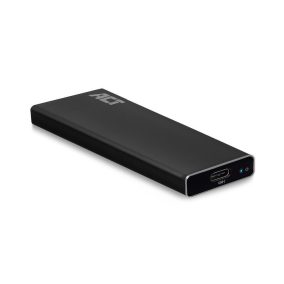 ACT AC1605 USB-C M.2 NVMe SSD Gehäuse Schwarz