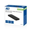 ACT AC1605 USB-C M.2 NVMe SSD Gehäuse Schwarz