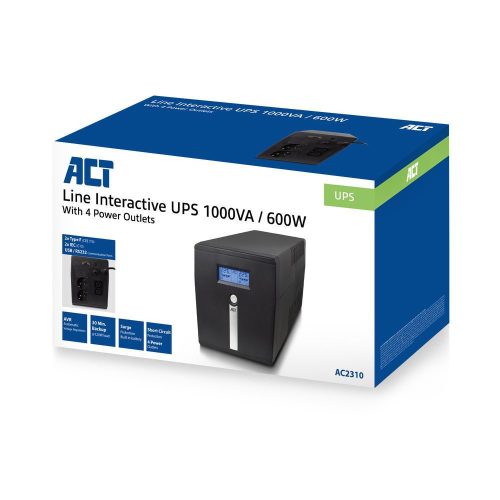 ACT AC2310 Line Interactive LCD 1000VA USV