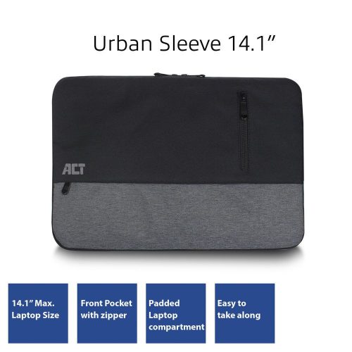 ACT AC8540 Urban Notebook Tok 14,1" Schwarz