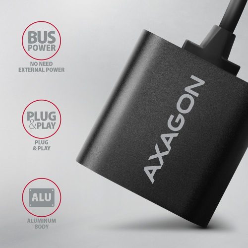 AXAGON ADA-12 USB-Kabel Audio 2.0 USB-Soundkarte