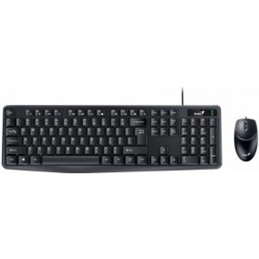 Genius KM-170 Tastatur + Maus-Set Schwarz HU