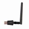 Gembird WNP-UA300P-02 High Power USB WiFi Adapter 300 Mbps Schwarz