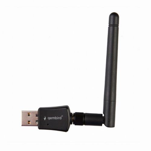 Gembird WNP-UA300P-02 High Power USB WiFi Adapter 300 Mbps Schwarz