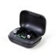 Gembird FitEar-X300B Bluetooth TWS In-Ears FitEar Schwarz