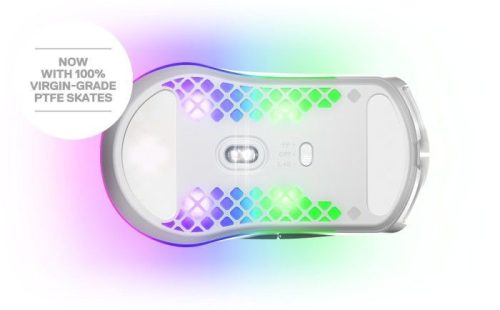 Steelseries Aerox 3 2022 kabellose Gaming-Maus Schnee