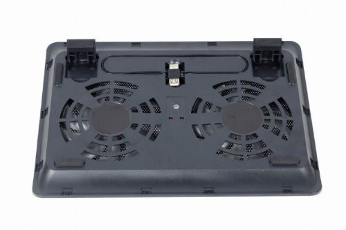 Gembird NBS-2F15-05 LED Notebook Kühler Schwarz
